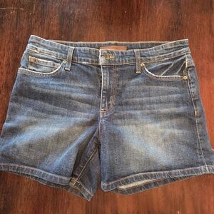 Joe's Jeans Dark Blue Denim Women's Shorts